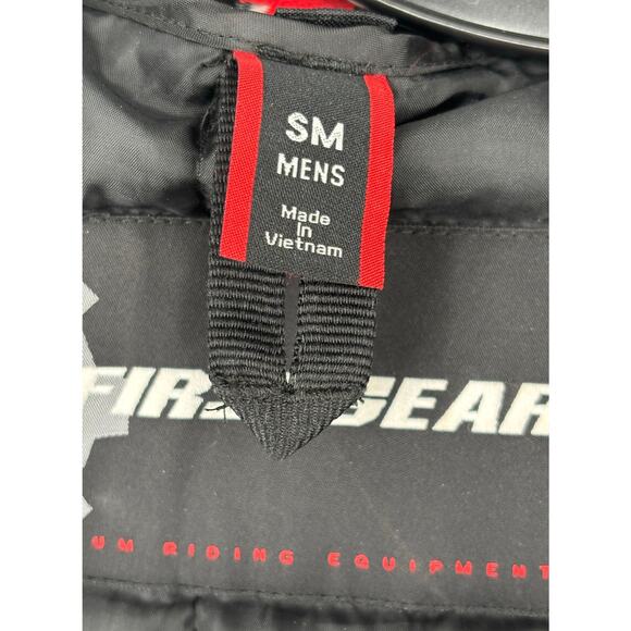 Firstgear Jaunt J2 Mens Motorcycle Jacket Small Liner Hypertex Padded Blue Black - Picture 15 of 16